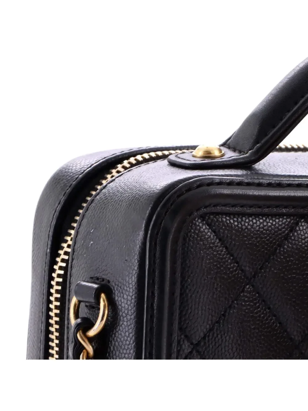 Chanel Filigree Vanity Case Quilted #270732C41B